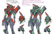 Evangelion Unit-08 Dual Entry Plug Concept Art Design Ikuto Yamashita