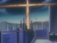 Zeruel's cross explosions in the original series