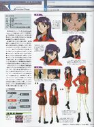 Character Sheet in Evangelion Chronicle.