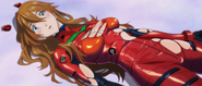 Asuka in her NGE plugsuit. [RBS]