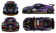 EVA RT TYPE-01 Audi R8 LMS GT4 ≪2021 Super Taikyu ST-Z class≫ in 2021 Super Taikyu Series.