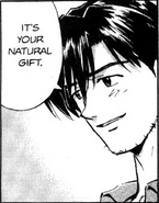 Kaji in the Neon Genesis Evangelion manga