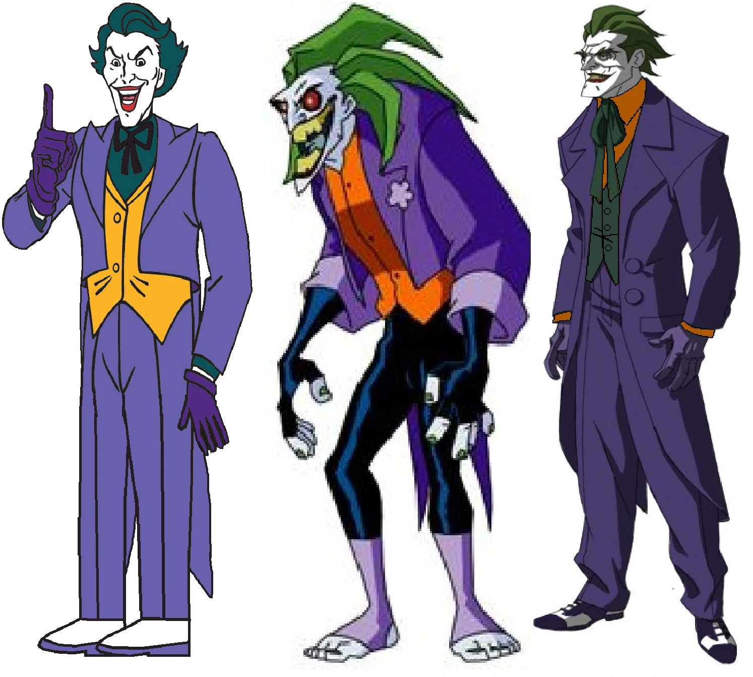 Joker (Frank Welker), Joker (Kevin Michael Richardson) and Joker