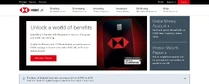 英國滙豐網站截圖www.hsbc.com.uk
