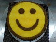 Smile cake 02