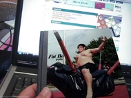 Ｈeｈe~禾巧開針牙今日！岩岩去完動漫節，終於見到偶像肥堡堡真人，買左佢本限量寫真，仲拎埋佢親筆簽名添！