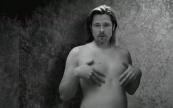 Brad pitt chanel parody feature