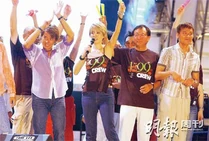 2003年1:99音樂會，阿梅積極參與