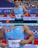 2024年巴黎奧運期間，港隊田徑選手刁俊稀以「DIU」諧音粗口作選手布英文名