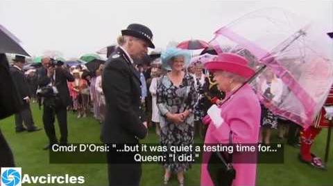 Oh bad luck Queen's unguarded comments on Chinese state visit