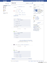 facebook Home 截圖（2010年9月）