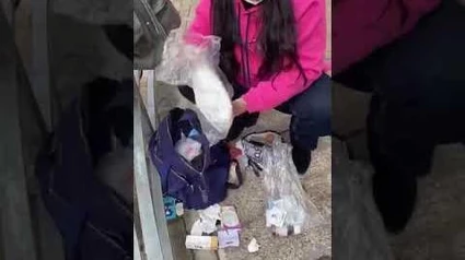 2020.01.29_大圍有人執二手口罩_-_武漢肺炎