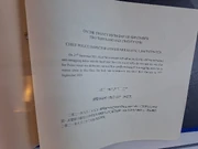 林婉儀殉職證明書（拍攝於警隊博物館）
