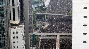 Hong Kong protesters chant 'Do you hear the people sing?'