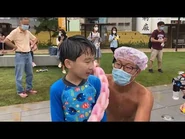 【國家級Live重溫】直擊沐浴巨星東方昇親臨觀塘半億噴水小白象沖涼洗刷佢嘅大白象🐘💦🌊