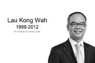 惡搞蘋果公司首頁發布的喬布斯死訊：Lau Kong Wah 1998-2012