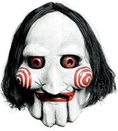 Jigsaw puppet saw lizenz film maske movie mask