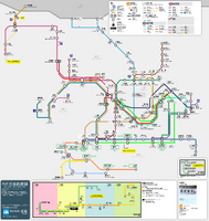 BVE香港路線圖，大部分路線已不能公開下載