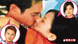 李天翔和馬蹄露這場接吻戲原本打算搞笑，豈料變成嚇人！