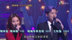 2014年《歡樂滿東華》，再次出現「輕鐵哥麥思朗」捐款505元