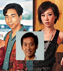 張達明、泳兒與許愿的樣子比較