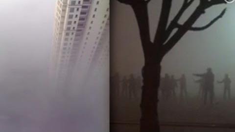 北京大媽霧霾下跳廣場舞 網民笑似《陰屍路》場景
