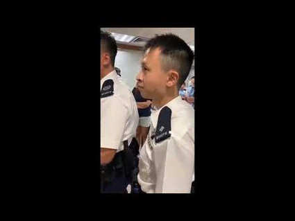 721_元朗警署落閘_見死不救