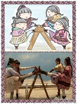 蔥油四枝花：漫畫現實對比