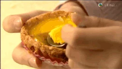 苟芸慧食蛋撻gif(1)