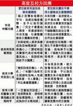 校方、教育局及特首對兩件事的回應截然不同，被質疑雙重標準（《蘋果日報》資料圖片）