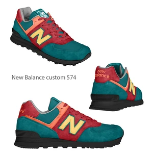 New Balance custom 574.jpg (362 KB) New Balance正品波鞋(維基百科圖片)