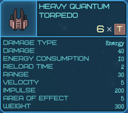 Heavy Quantum Torpedo stats