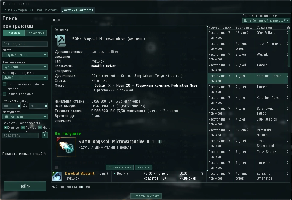 Аукционные контракты EVE Online Вики Fandom