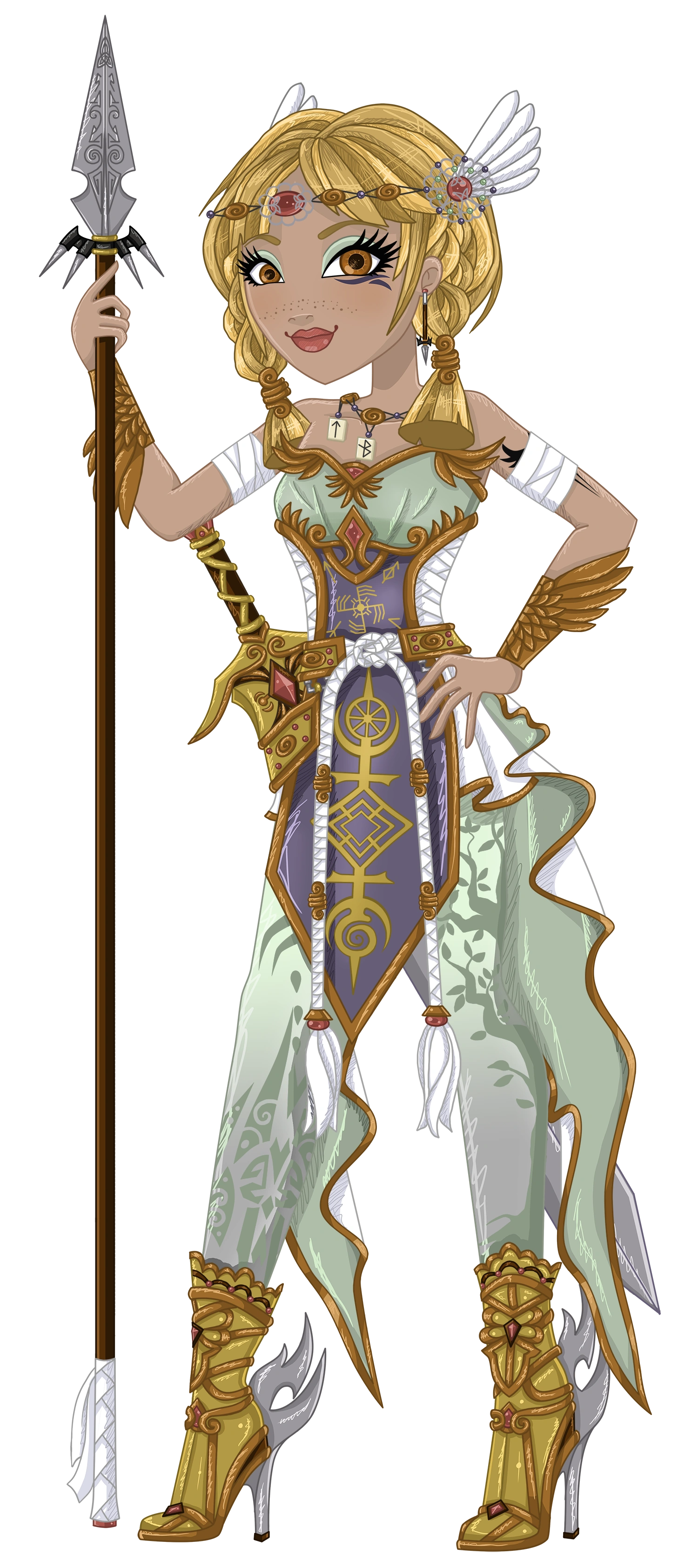 Liv Mercybringer | Ever After Mythology High Wikia | Fandom, image size:1500x3366