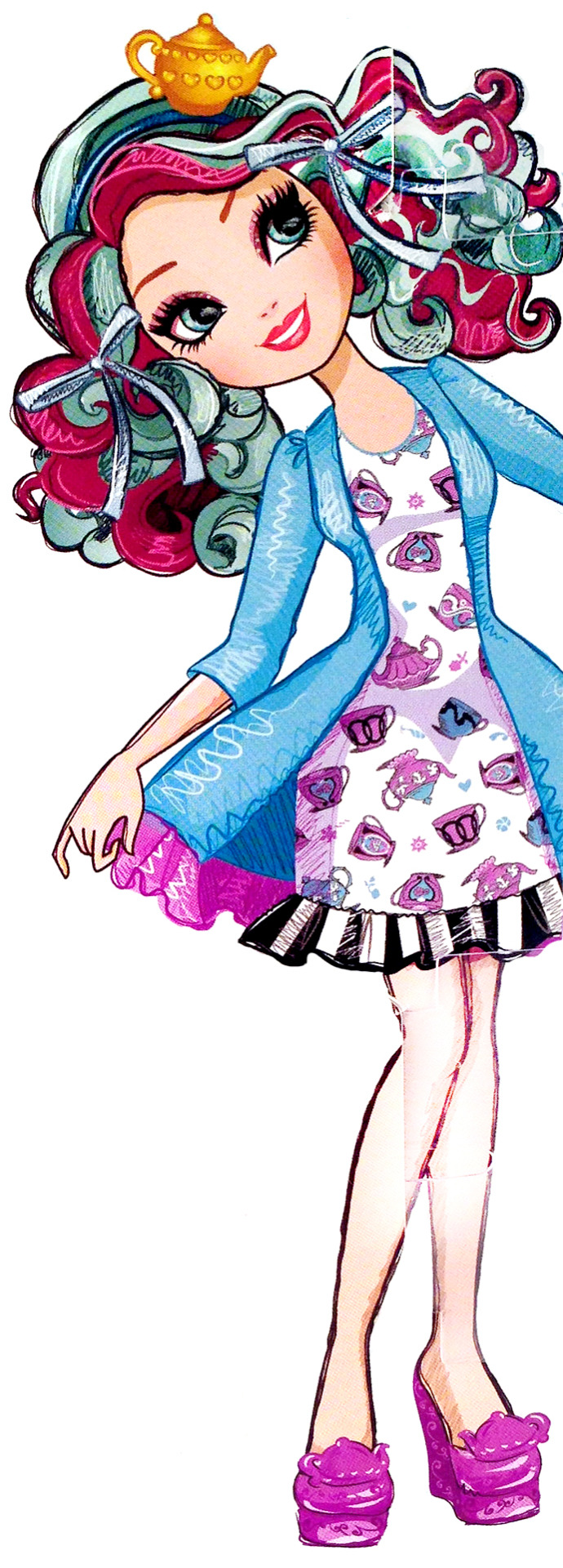 Boneca HP-Madeline Hatter, Wiki Ever After High