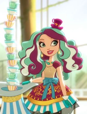 Maddie filha do chapeleiro maluco em Ever After High Detalhes  Filha do chapeleiro  maluco, Alice no pais das maravilhas, Chapeleiro maluco