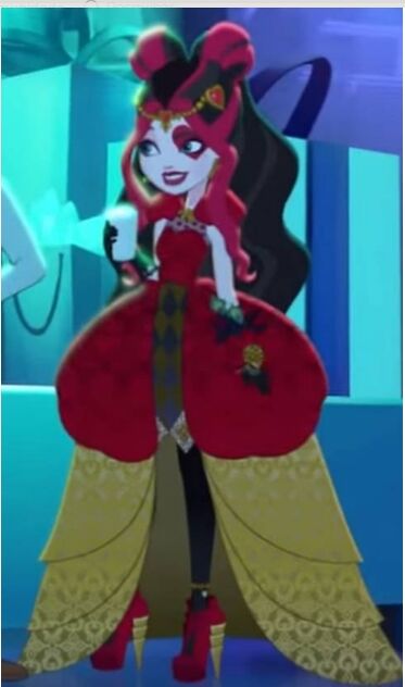 Ever After High Lizzie Hearts Filha Da Rainha De Copas