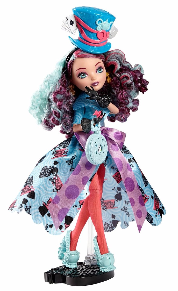 Linda Boneca Ever After High - Madaleine Hatter - Chapeleiro - R$ 199,99