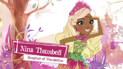 Ever after high nina thumbell cheap