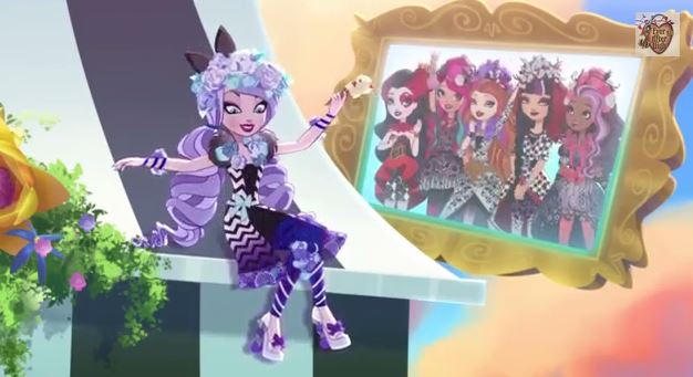 Spring Unsprung Book Lizzie Hearts - Ever After High 