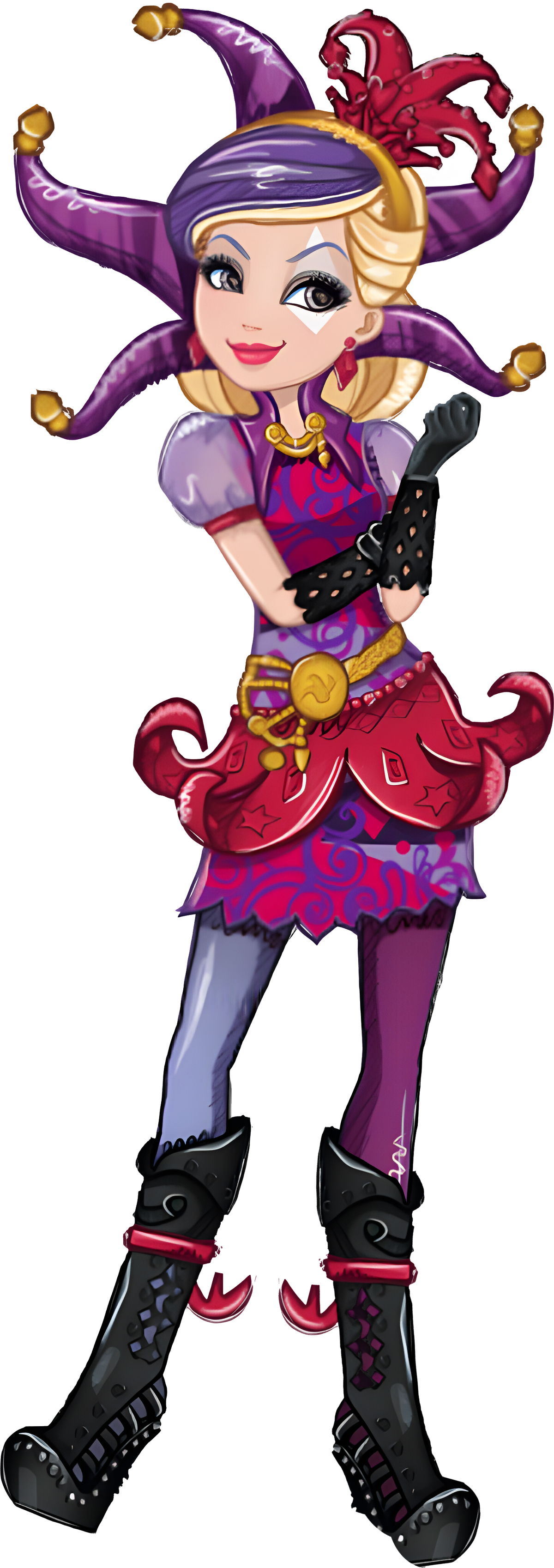 Ever after high courtly jester doll sale