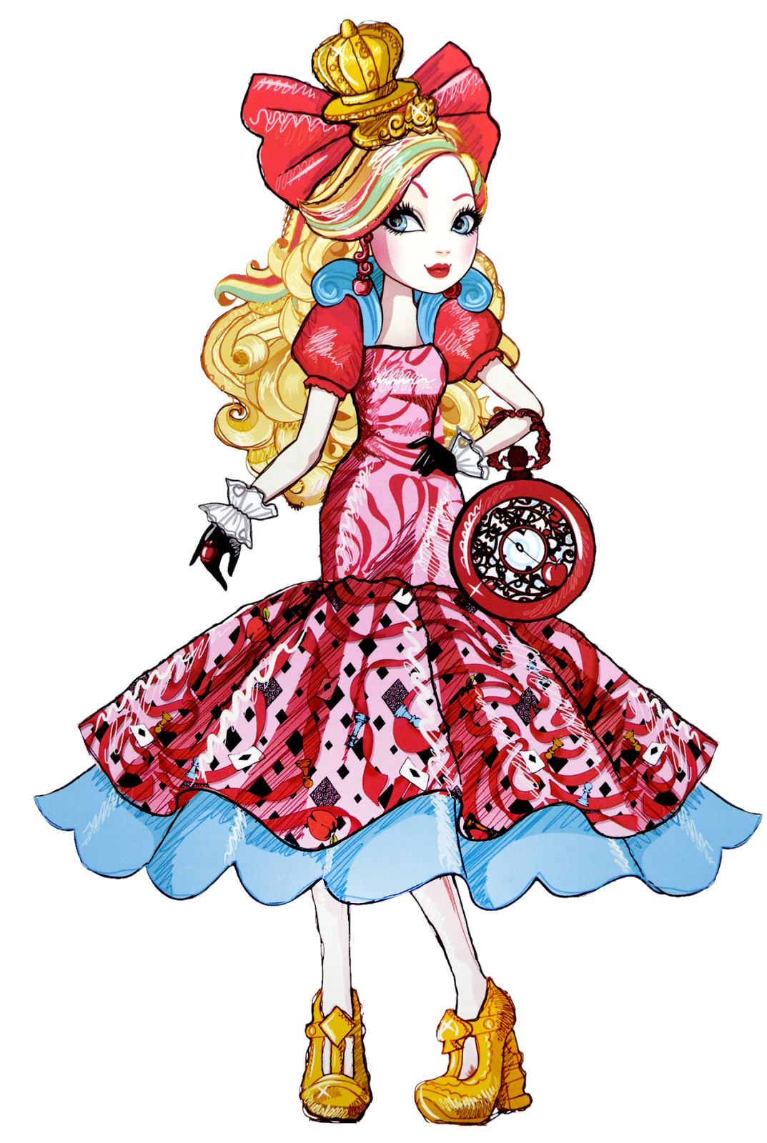 Bonecas WTW-Lizzie Hearts, Wiki Ever After High