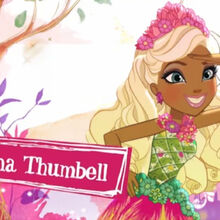 ever after high nina thumbell doll