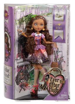 Cedar wood ever after high doll shop