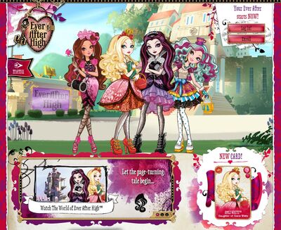 MINHA COLEÇÃO DE EVER AFTER HIGH 