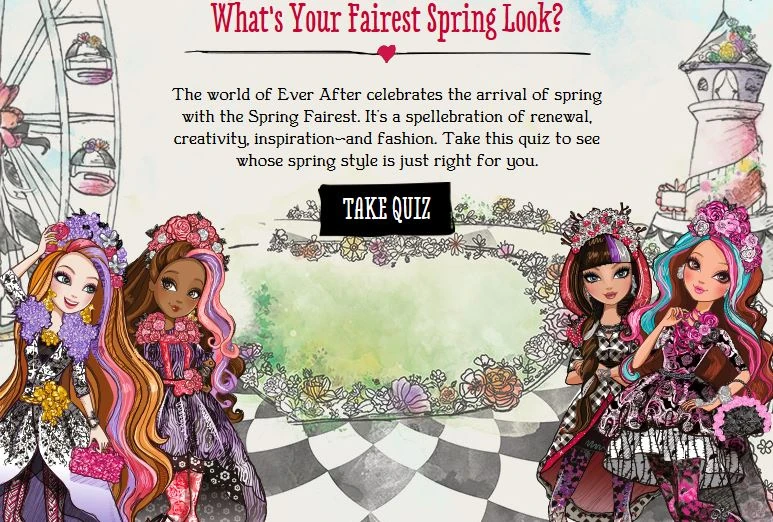 ever after high spring