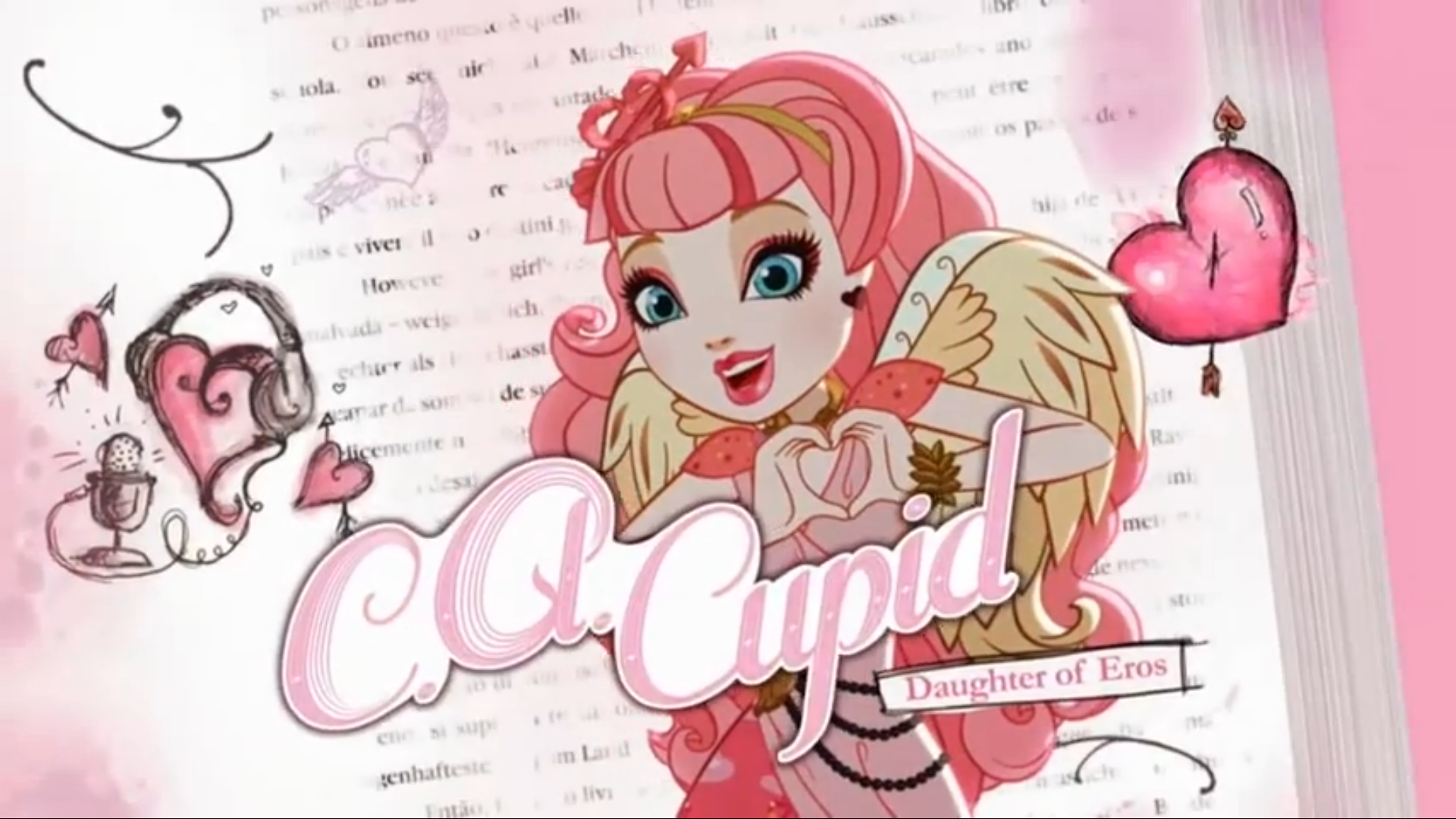 Chariclo Arganthone Cupido - Ever After High 