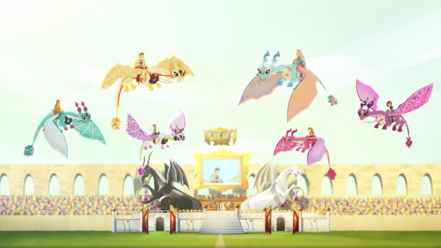 Jogo de Dragões: Princesas Valentes e Seus Dragões