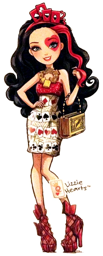 ever after high lizzie hearts doll