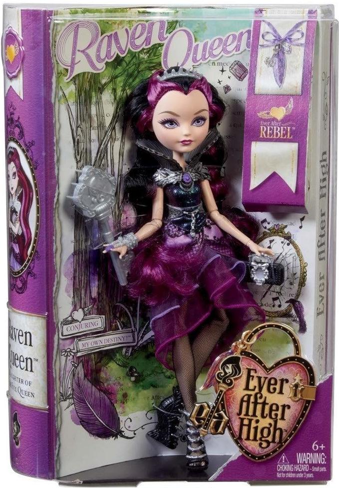 Ever After High Boneca Primeiro Capítulo Raven Queen - Mattel em